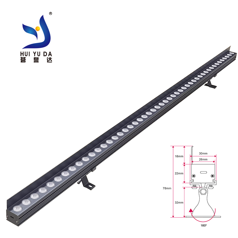 LED线性洗墙灯-锦旗系列